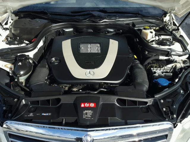 WDDHF5GB7BA279746 - 2011 MERCEDES-BENZ E 350 WHITE photo 7