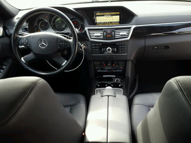 WDDHF5GB7BA279746 - 2011 MERCEDES-BENZ E 350 WHITE photo 9