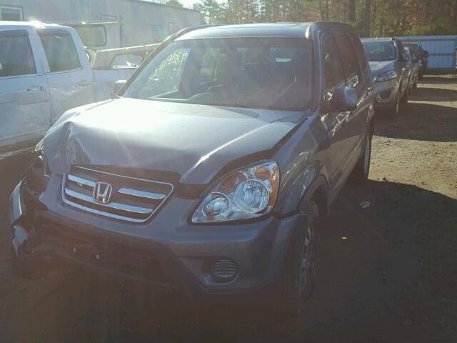 SHSRD78916U419498 - 2006 HONDA CR-V SE GRAY photo 2