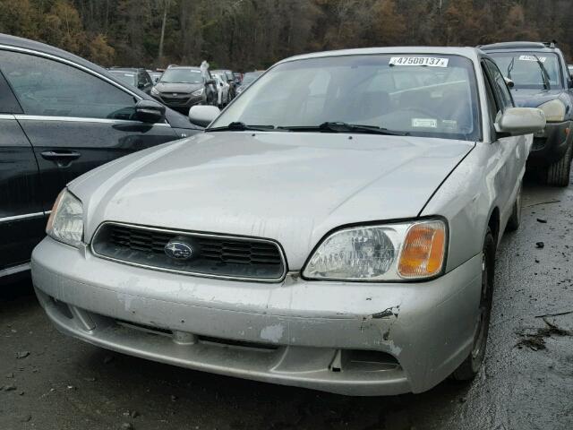 4S3BE635437210939 - 2003 SUBARU LEGACY L SILVER photo 2