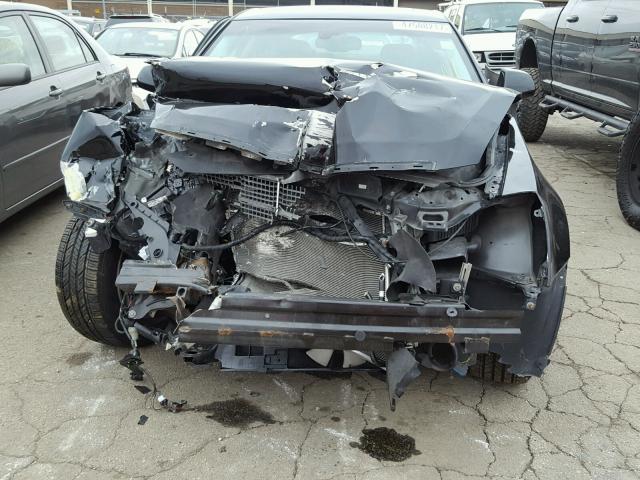 1G6DG577380138014 - 2008 CADILLAC CTS BLACK photo 9