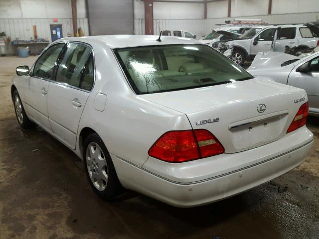 JTHBN30F130111238 - 2003 LEXUS LS 430 CREAM photo 3