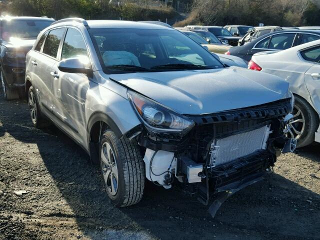 KNDCB3LC7H5073167 - 2017 KIA NIRO FE SILVER photo 1