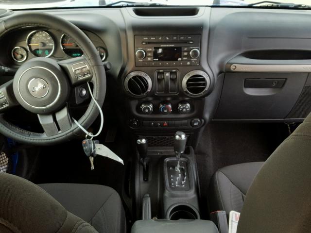 1C4AJWAG8GL301690 - 2016 JEEP WRANGLER S BLUE photo 9