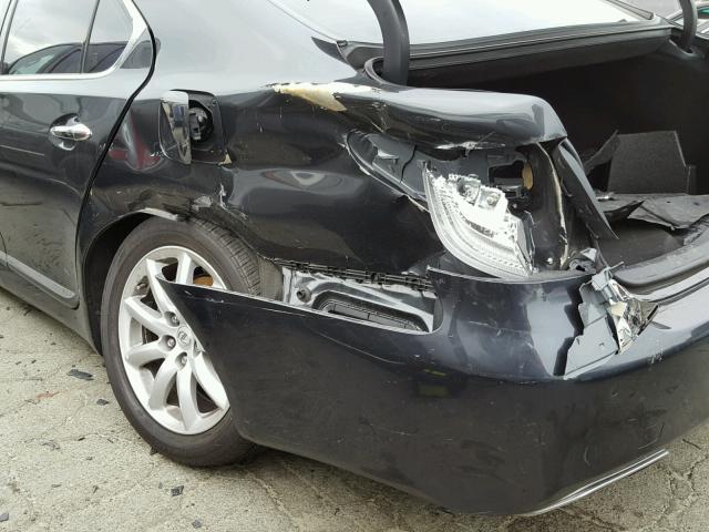 JTHBL46F685083594 - 2008 LEXUS LS 460 GRAY photo 9