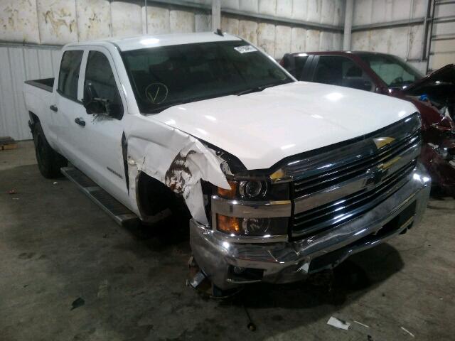 1GC1KVEGXFF175881 - 2015 CHEVROLET SILVERADO WHITE photo 1