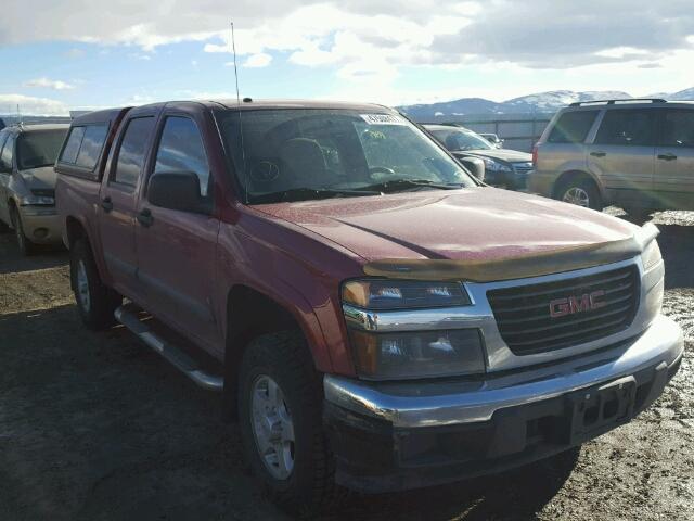 1GTDT136268196497 - 2006 GMC CANYON RED photo 1