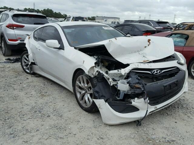 KMHHT6KD2DU084720 - 2013 HYUNDAI GENESIS CO WHITE photo 1