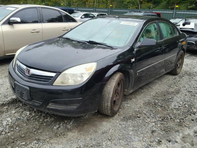 1G8ZS57N67F270223 - 2007 SATURN AURA XE BLACK photo 2