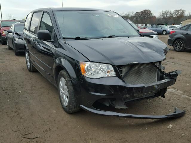 2C4RDGBGXFR671205 - 2015 DODGE GRAND CARA BLACK photo 1