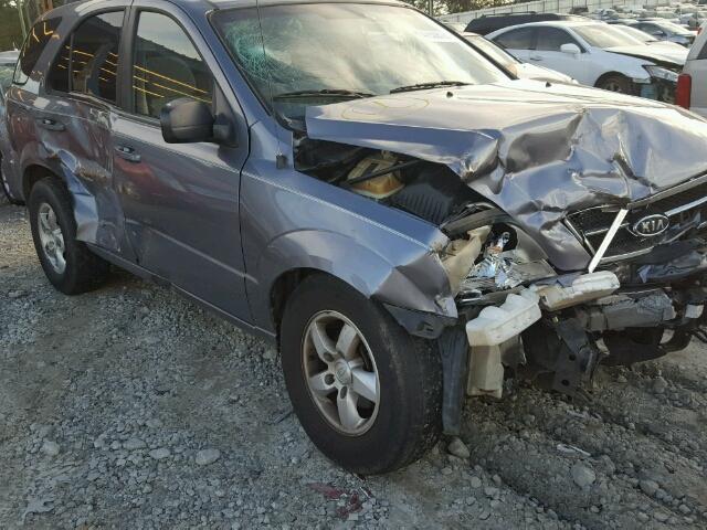 KNDJD733865612806 - 2006 KIA SORENTO EX GRAY photo 9