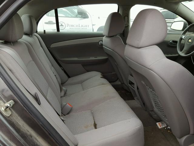 1G1ZB5EB6A4140405 - 2010 CHEVROLET MALIBU LS 石墨色 照片 6