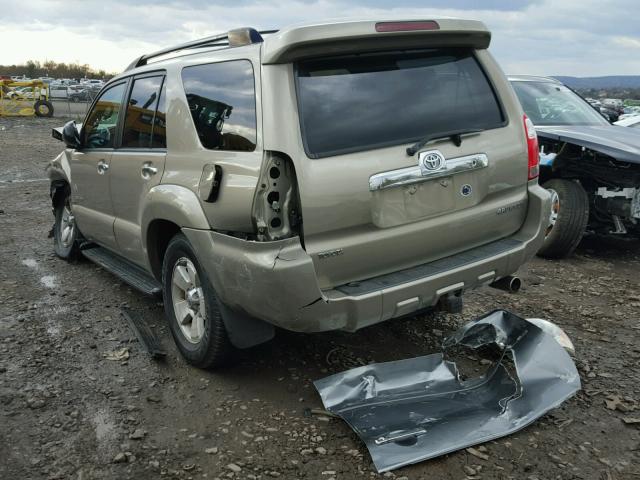 JTEBU14R760104338 - 2006 TOYOTA 4RUNNER SR TAN photo 3