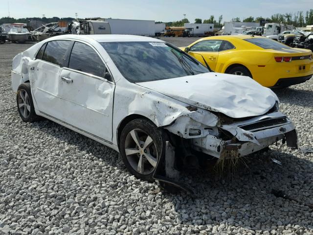 1G1ZC5E1XBF106557 - 2011 CHEVROLET MALIBU 1LT WHITE photo 1