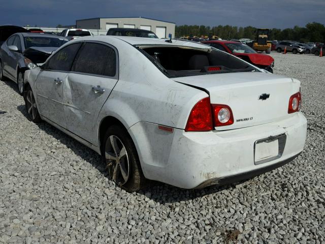 1G1ZC5E1XBF106557 - 2011 CHEVROLET MALIBU 1LT WHITE photo 3