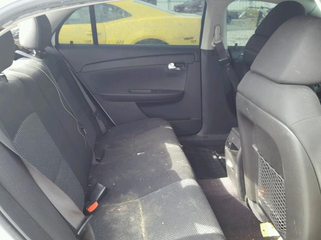 1G1ZC5E1XBF106557 - 2011 CHEVROLET MALIBU 1LT WHITE photo 6