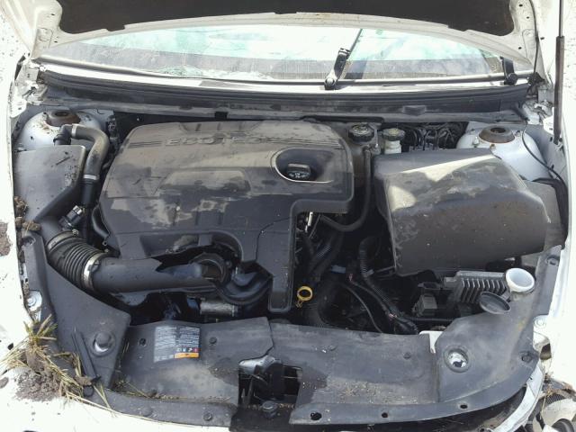 1G1ZC5E1XBF106557 - 2011 CHEVROLET MALIBU 1LT WHITE photo 7