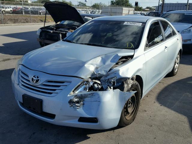 JTNBE46K773055513 - 2007 TOYOTA CAMRY NEW BLUE photo 2