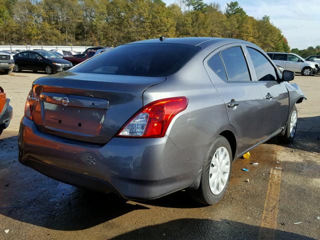 3N1CN7AP2GL836217 - 2016 NISSAN VERSA S GRAY photo 4