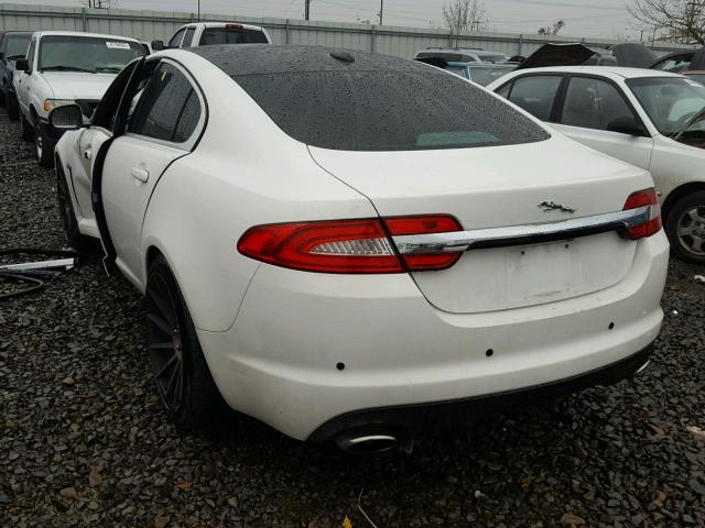 SAJWA0HB7CLS26859 - 2012 JAGUAR XF PORTFOL WHITE photo 3