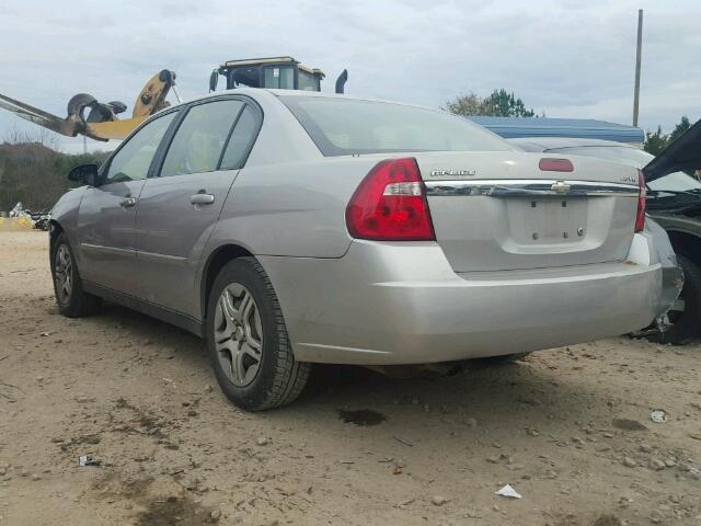 1G1ZS58N47F290449 - 2007 CHEVROLET MALIBU LS ვერცხლისფერი ფოტო 3