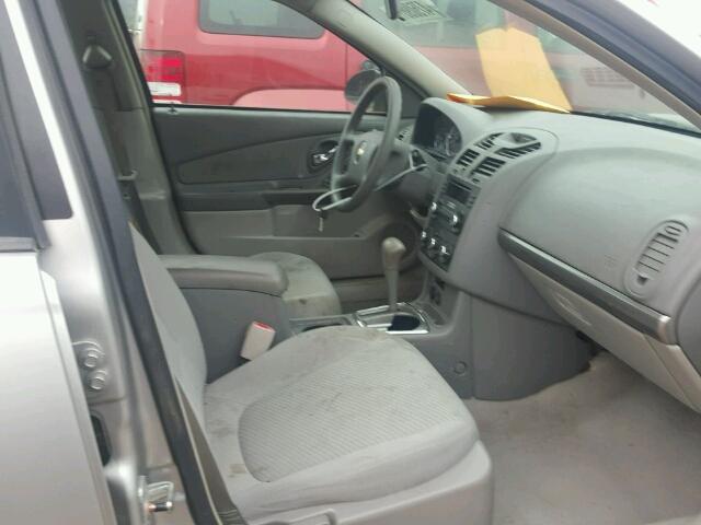 1G1ZS58N47F290449 - 2007 CHEVROLET MALIBU LS ვერცხლისფერი ფოტო 5