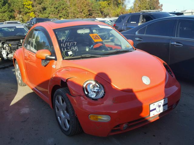 3VWCK21C83M411544 - 2003 VOLKSWAGEN NEW BEETLE ORANGE photo 1