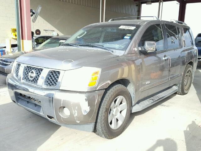 5N1AA08AX6N711503 - 2006 NISSAN ARMADA SE GRAY photo 2