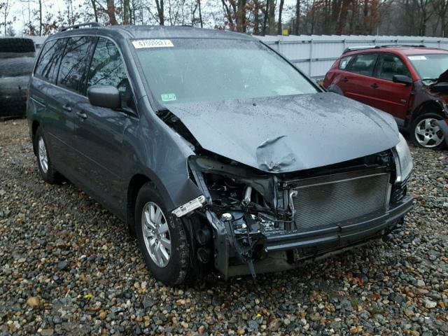 5FNRL3H75AB026534 - 2010 HONDA ODYSSEY EX GRAY photo 1
