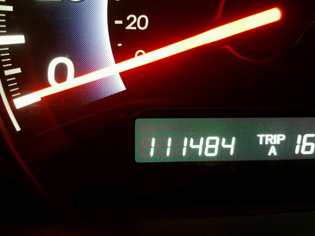 5FNRL3H75AB026534 - 2010 HONDA ODYSSEY EX GRAY photo 8