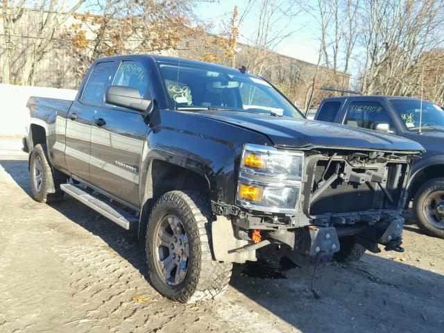 1GCVKREC7EZ111316 - 2014 CHEVROLET SILVERADO BLACK photo 1