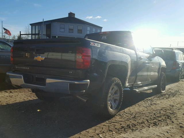 1GCVKREC7EZ111316 - 2014 CHEVROLET SILVERADO BLACK photo 4