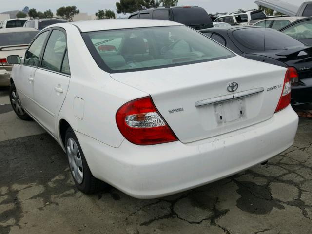 4T1BE32K04U333349 - 2004 TOYOTA CAMRY LE WHITE photo 3