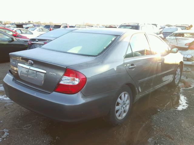 4T1BE32K54U805349 - 2004 TOYOTA CAMRY LE GRAY photo 4