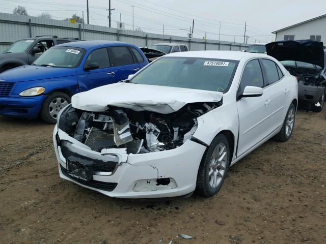 1G11C5SL6FF102725 - 2015 CHEVROLET MALIBU 1LT WHITE photo 2