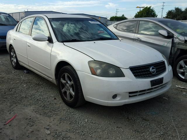 1N4AL11E35C144178 - 2005 NISSAN ALTIMA S WHITE photo 1