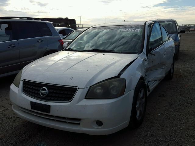 1N4AL11E35C144178 - 2005 NISSAN ALTIMA S WHITE photo 2