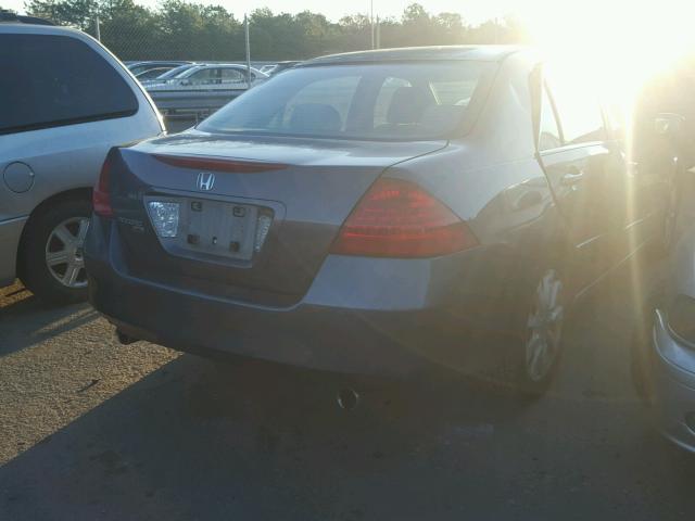 1HGCM66447A103264 - 2007 HONDA ACCORD SE BLUE photo 4