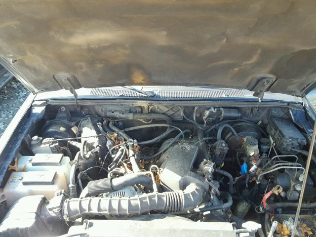 1FTYR10U02TA57592 - 2002 FORD RANGER BLUE photo 7