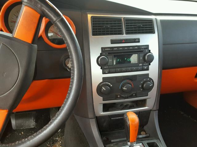 2B3KA43G76H301814 - 2006 DODGE CHARGER SE ORANGE photo 9