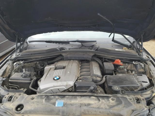 WBANF335X6CB86991 - 2006 BMW 525 XI BLUE photo 7
