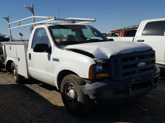 1FTNF20547EA30496 - 2007 FORD F250 SUPER WHITE photo 1