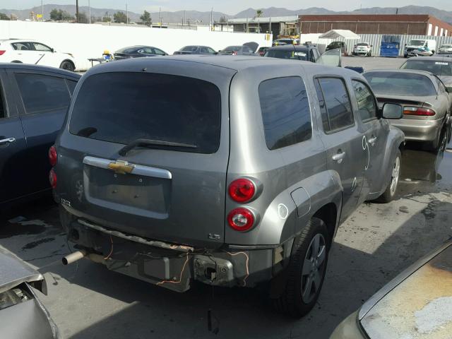 3GNDA13D97S600500 - 2007 CHEVROLET HHR LS GRAY photo 4