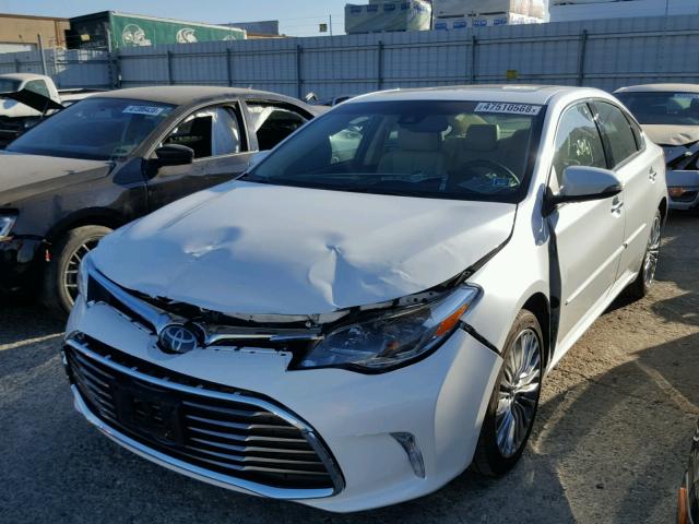 4T1BK1EB2GU229765 - 2016 TOYOTA AVALON XLE WHITE photo 2