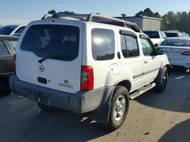 5N1ED28Y84C651375 - 2004 NISSAN XTERRA XE WHITE photo 4