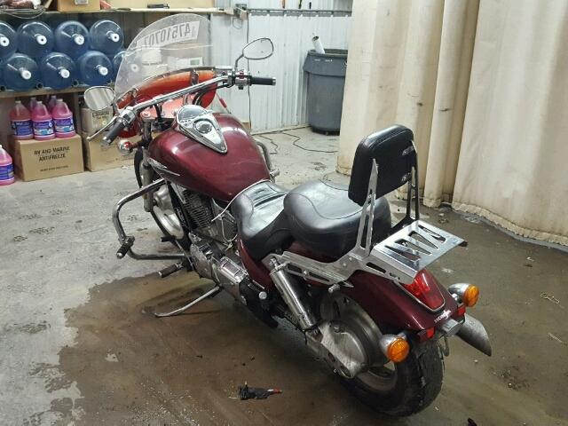 1HFSC55006A211178 - 2006 HONDA VTX1300 C MAROON photo 3