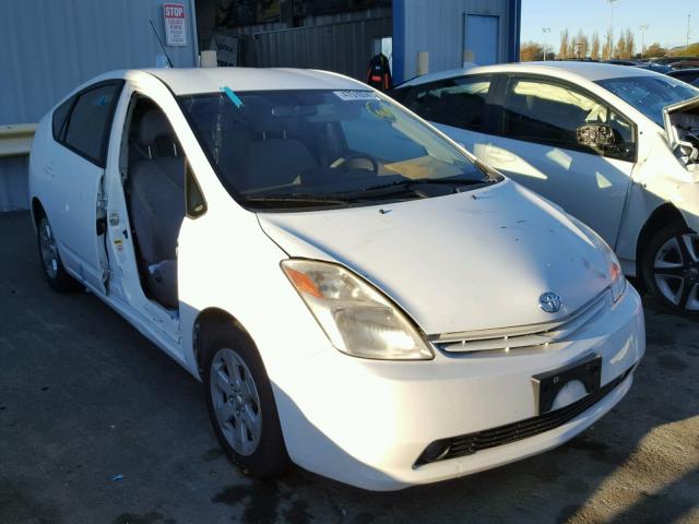 JTDKB20U553008425 - 2005 TOYOTA PRIUS WHITE photo 1