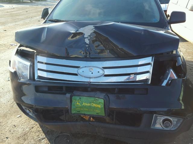 2FMDK38C98BB19795 - 2008 FORD EDGE SEL BLACK photo 9