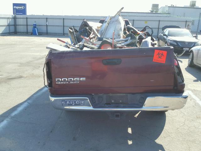 3D7KA26D33G784630 - 2003 DODGE RAM 2500 S Bordo foto 6
