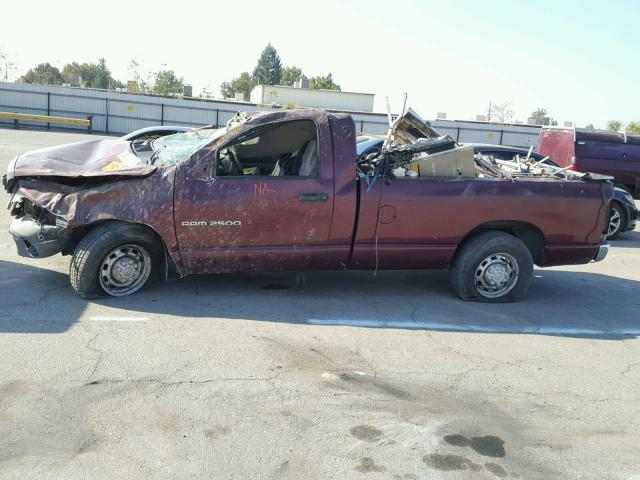 3D7KA26D33G784630 - 2003 DODGE RAM 2500 S Bordo foto 9